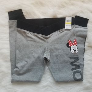 Minnie Mouse Athleisure Pants M NWT